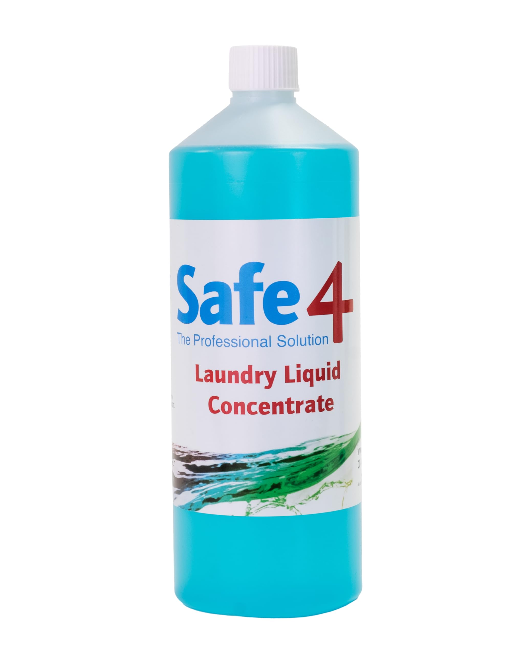 Safe4 Hypoallergenic Liquid Laundry Detergent - Concentrated Formula | 1L | Fresh Scent 1