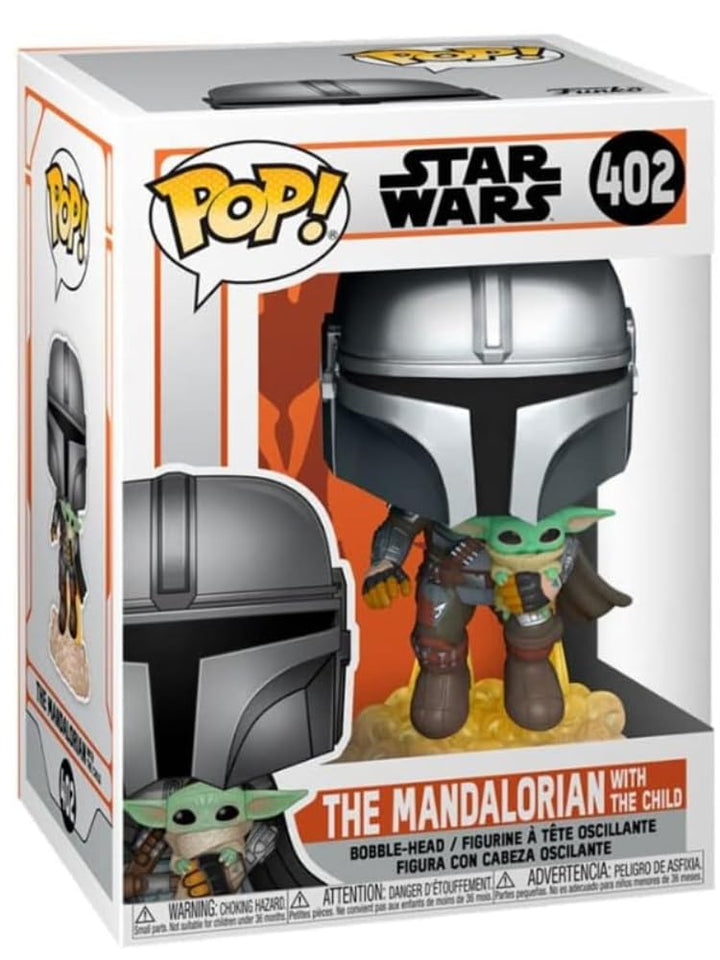 Star Wars El mandaloriano con el niño Funko 50959 Pop. Vinilo # 402