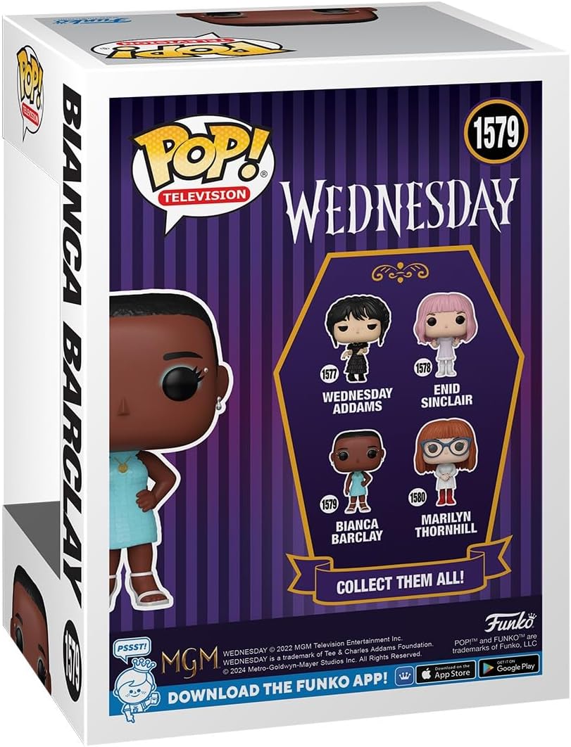 Funko Pop! TV Wednesday - Bianca Barclay Vinyl Figure (Rave'n B)