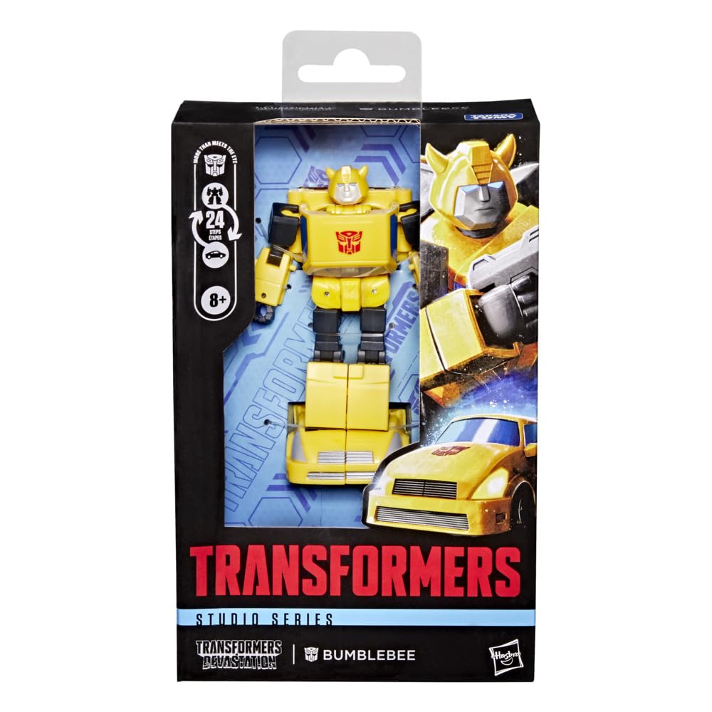 Transformers Studio Series Devastation Bumblebee Action Figure - 10.5cm, 24 Steps, Ages 8+