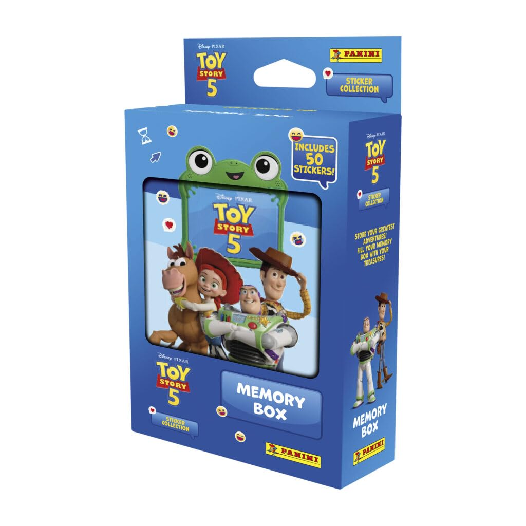Panini Toy Story 5 Sticker Collection - Pocket Tin | 10 Sticker Packets | 5 Stickers Per Packet 1