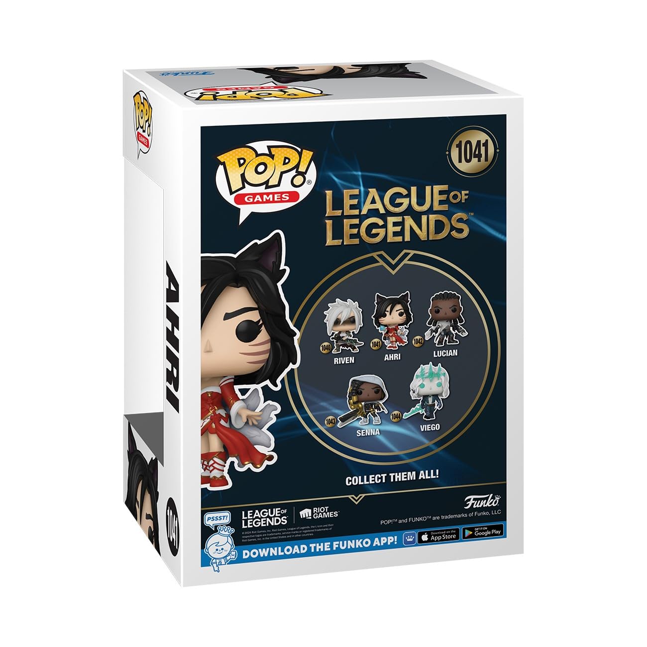 Funko POP! Games: League Of Legends - Ahri Collectable Vinyl Figure 3
