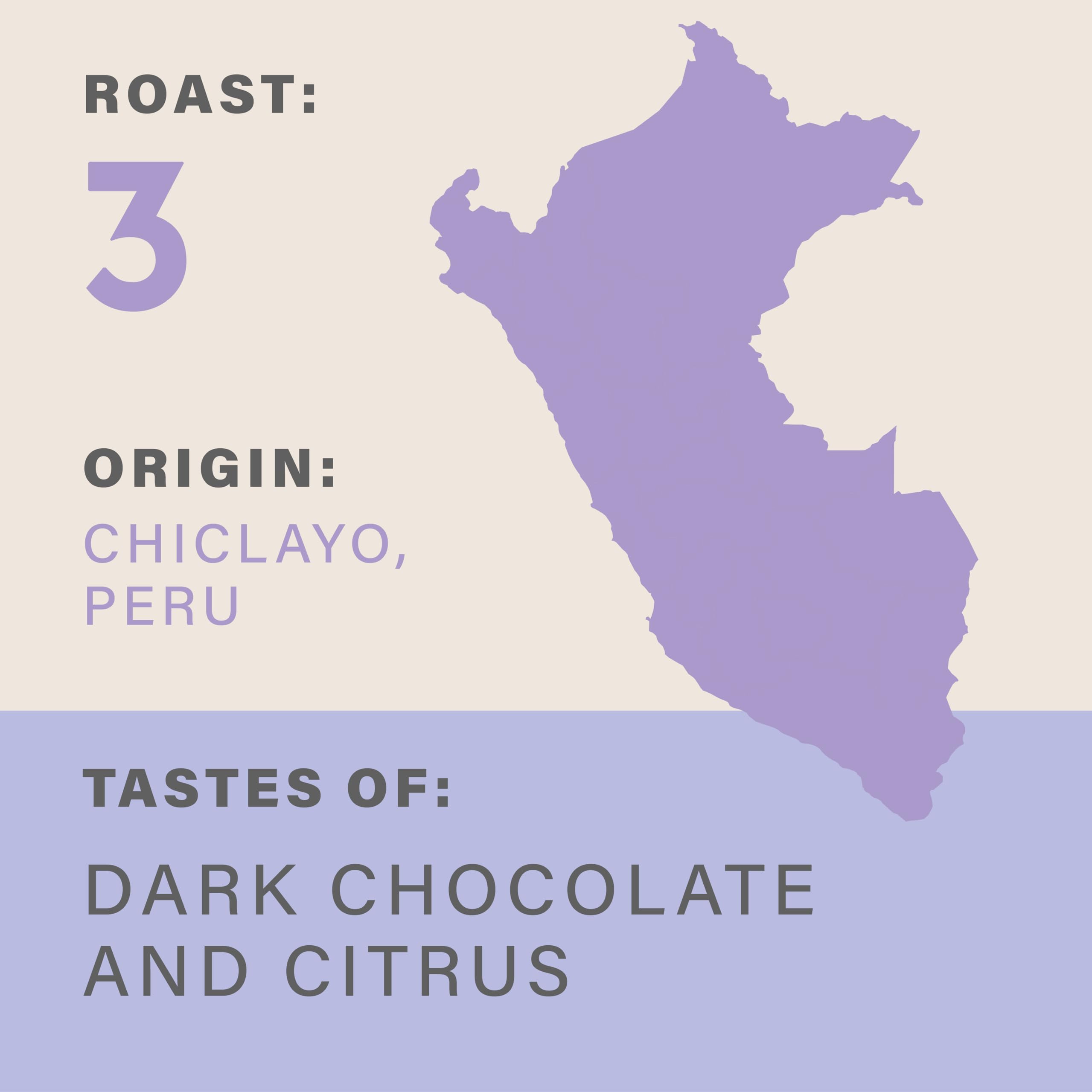Grumpy Mule Peru Café Feminino Organic Ground Coffee - Dark Chocolate & Citrus Notes | Roast 4 2