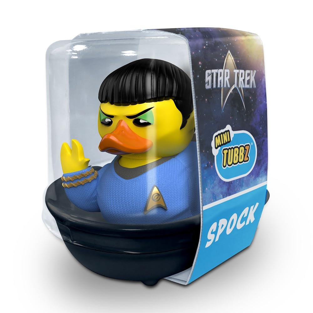 TUBBZ Mini Spock Vinyl Rubber Duck Collectible - Star Trek TV Series 6