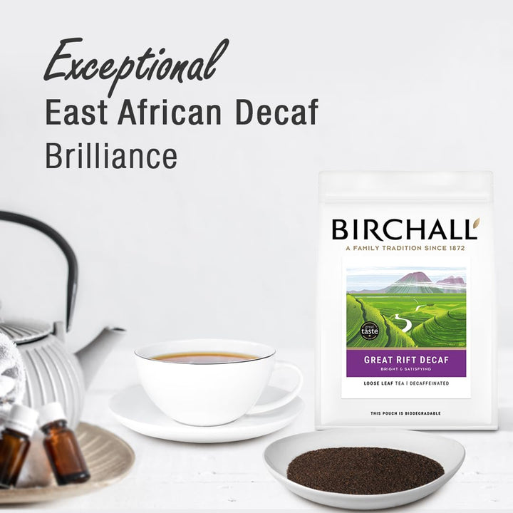 Birchall Great Rift Decaf | Decaffeinated Black Tea | 250g Loose Leaf
