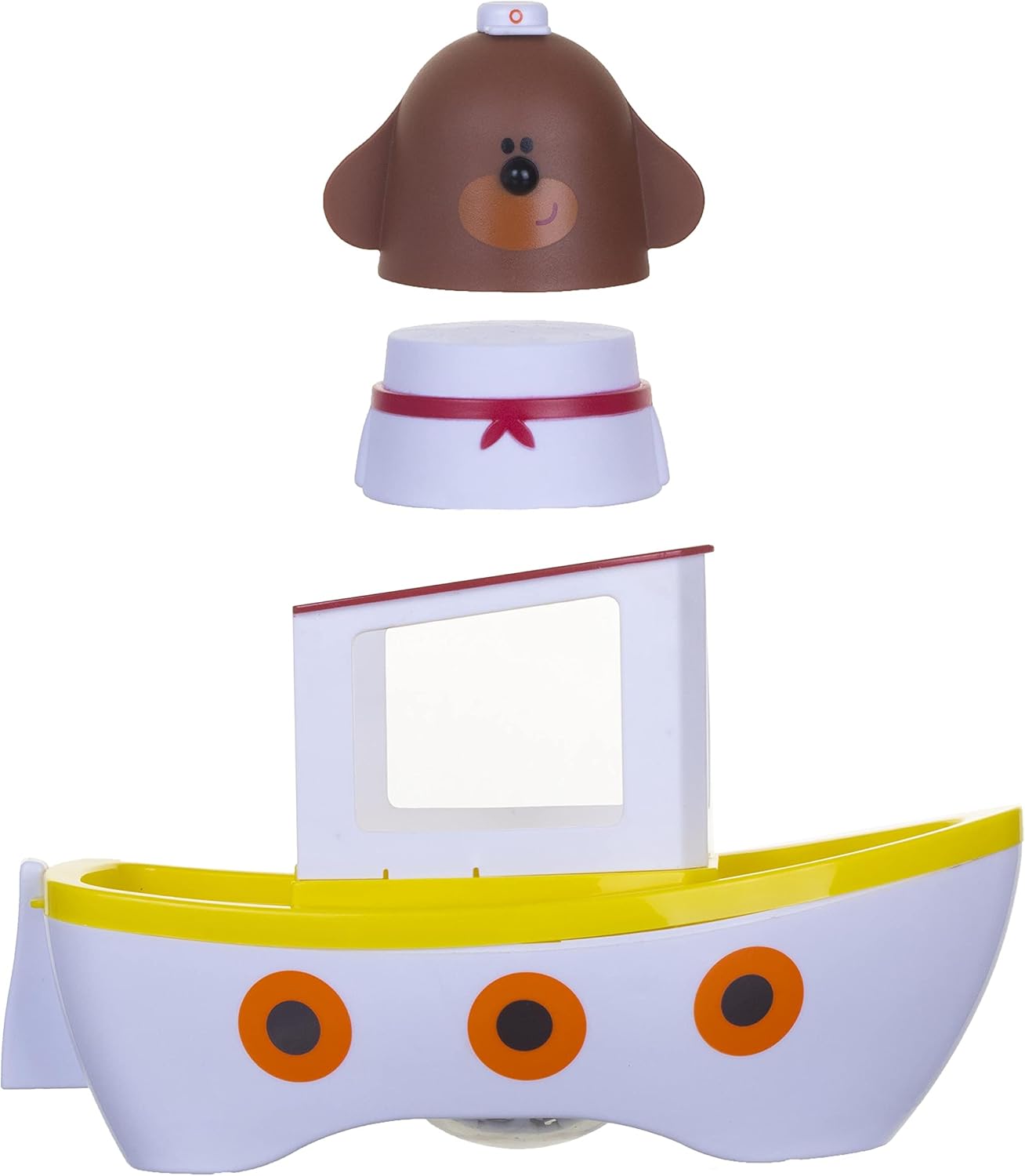 Hey Duggee Lightshow River Boat - Floating Bath Toy with Underwater Lights, Scoop & Pour, 3 Years+ 2