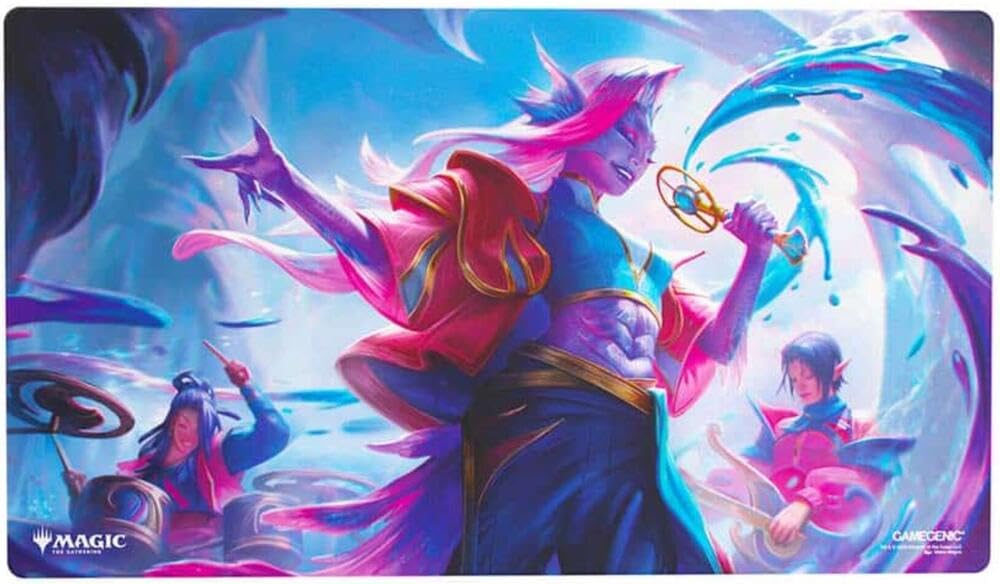 Gamegenic Magic: The Gathering Secrets of Strixhaven Prime Playmat - Harmonized Trio | Rubber