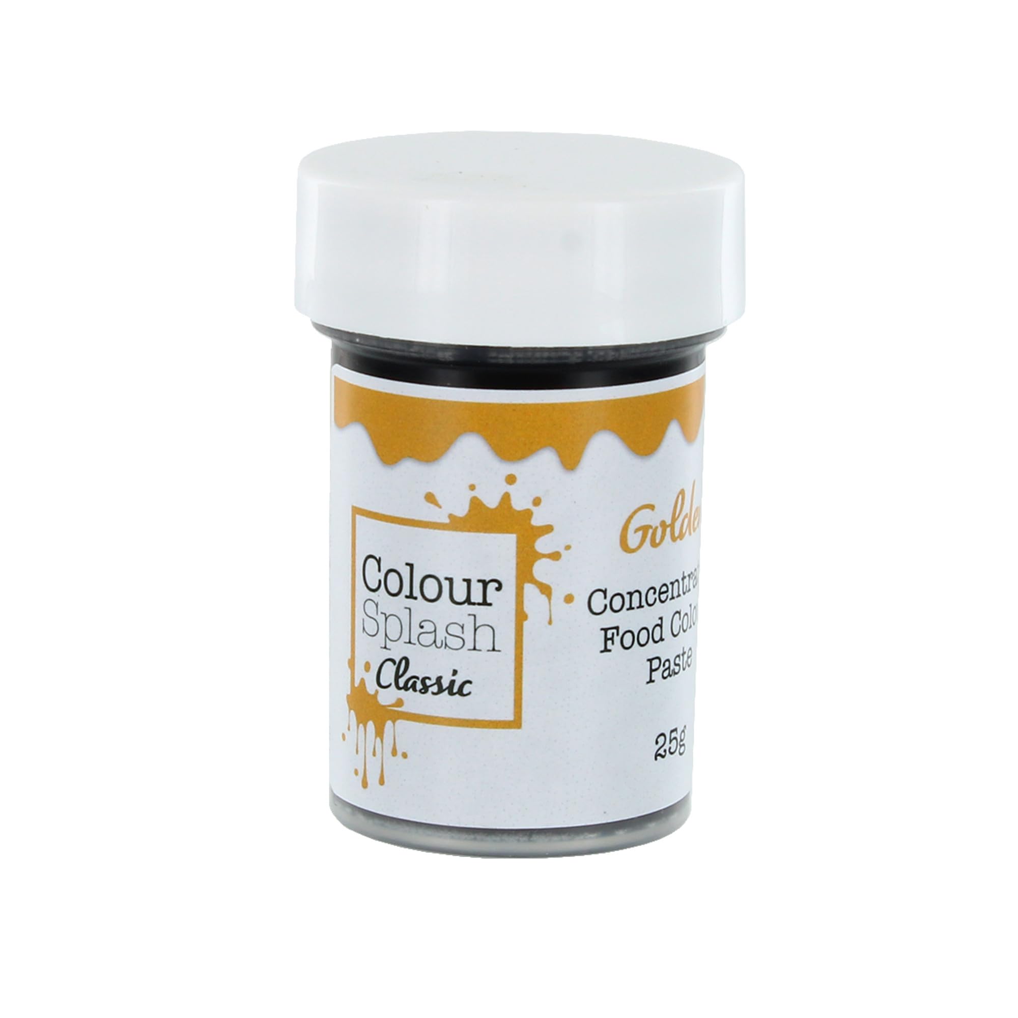 Colour Splash Concentrated Food Colouring Paste - Golden | 25g Paste Form 9