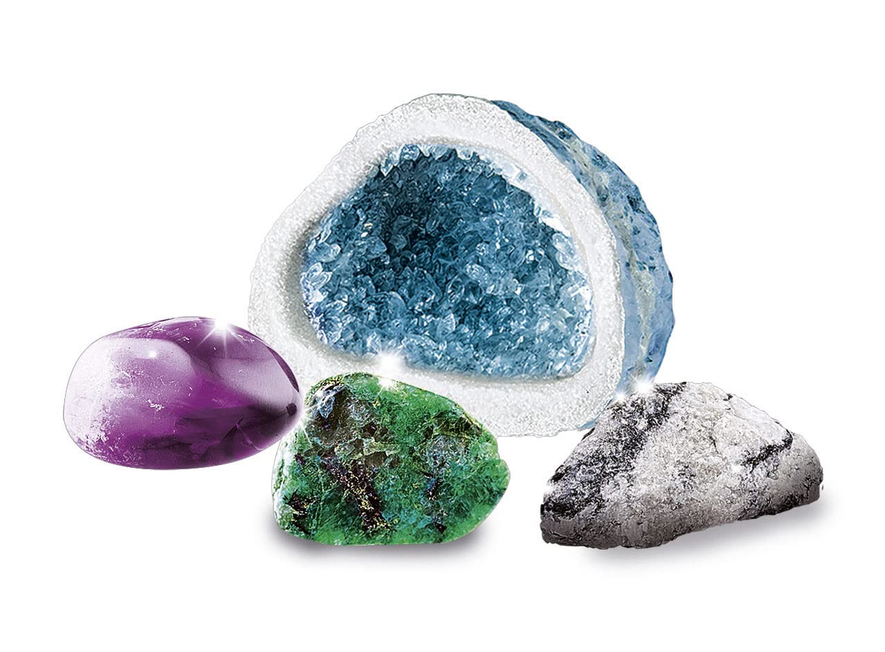 Clementoni Science & Play Lab: Minerals & Geodes - Educational Science Kit for Kids 8+