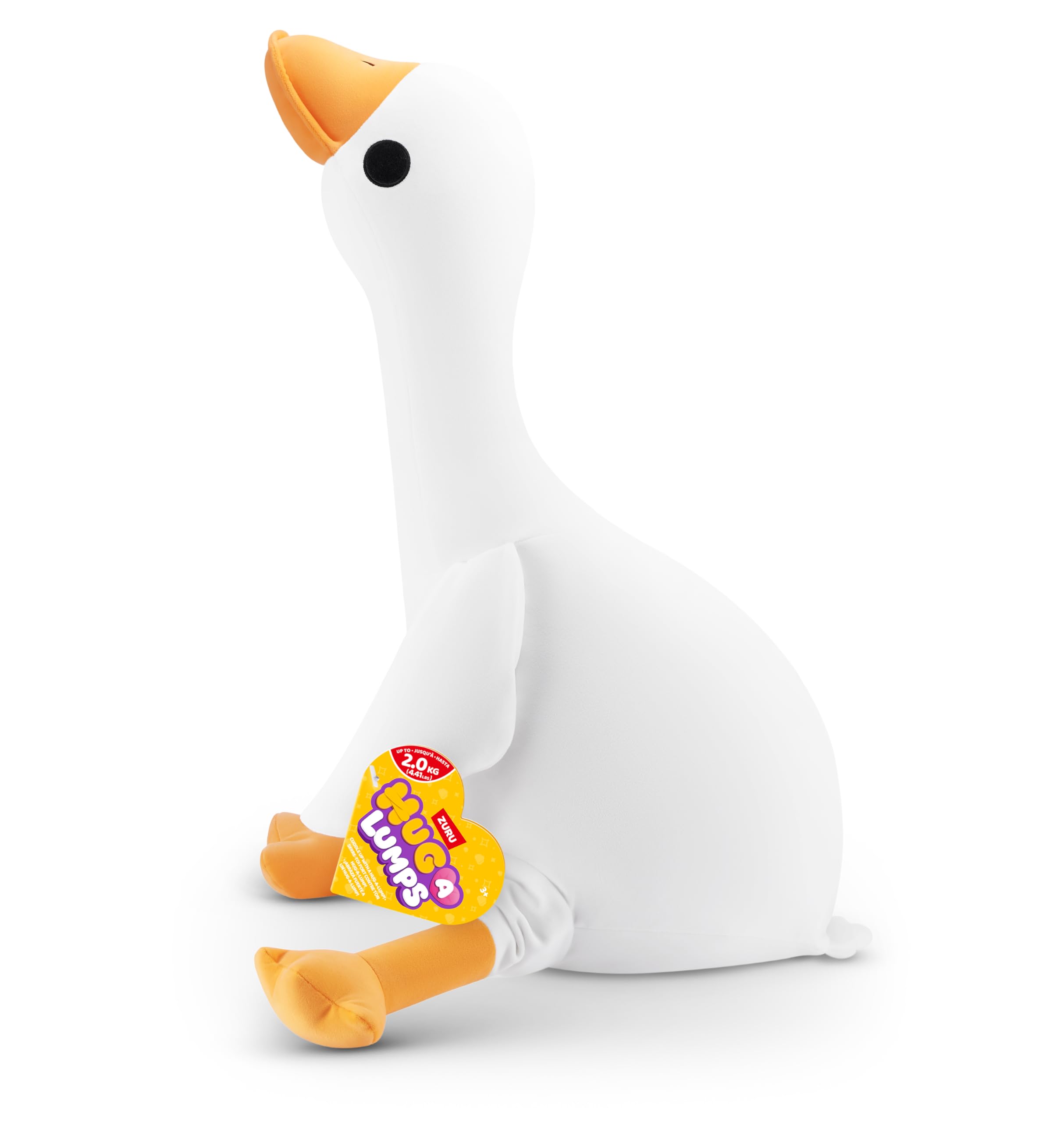 Hug-A-Lumps Plush Goose (Mav) - Large Weighted Comfort Toy | 2kg | Super-Soft Cotton 4