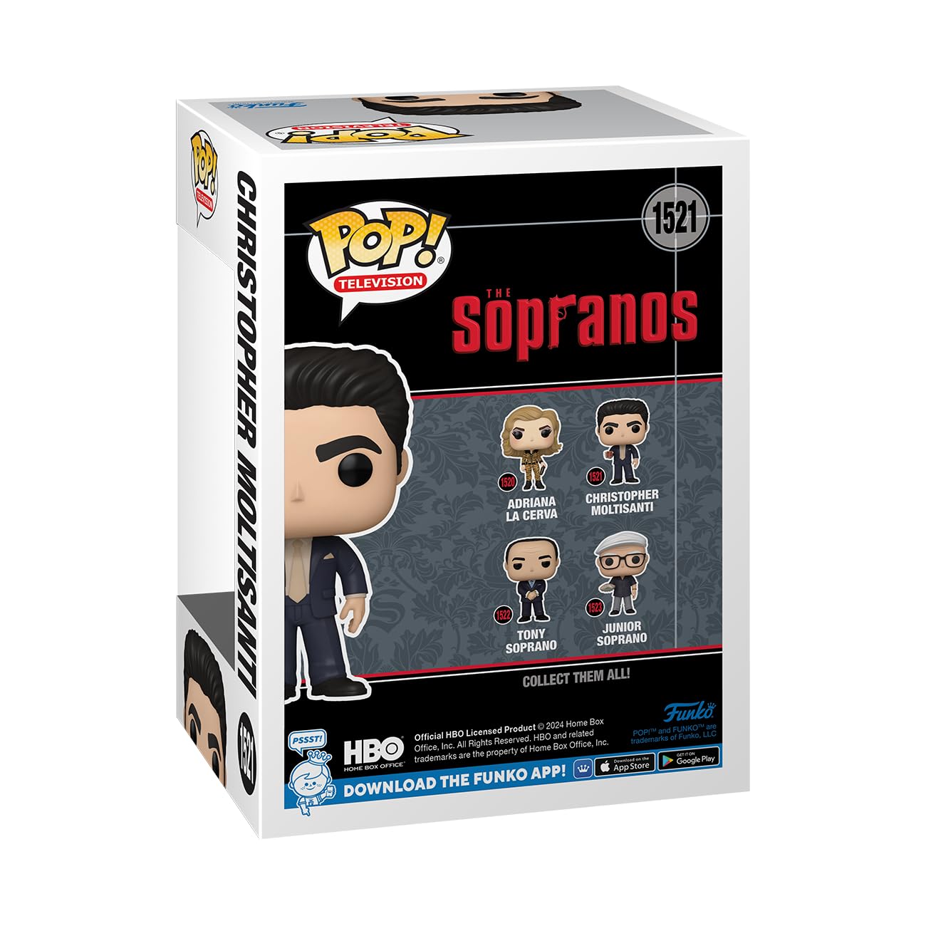 Funko POP! TV: The Sopranos - Christopher Collectable Vinyl Figure 3