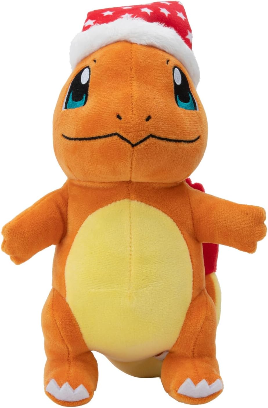 Pokémon 8" Holiday Charmander Plush with Santa Hat - Cute & Collectible Plush Toy for Ages 2+