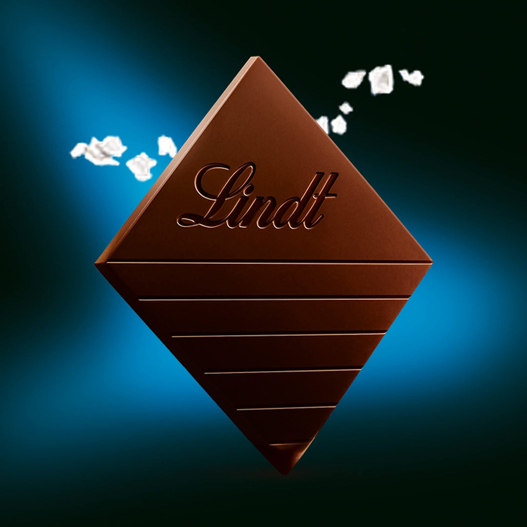Lindt Excellence Dark Sea Salt Chocolate Bar, 100g