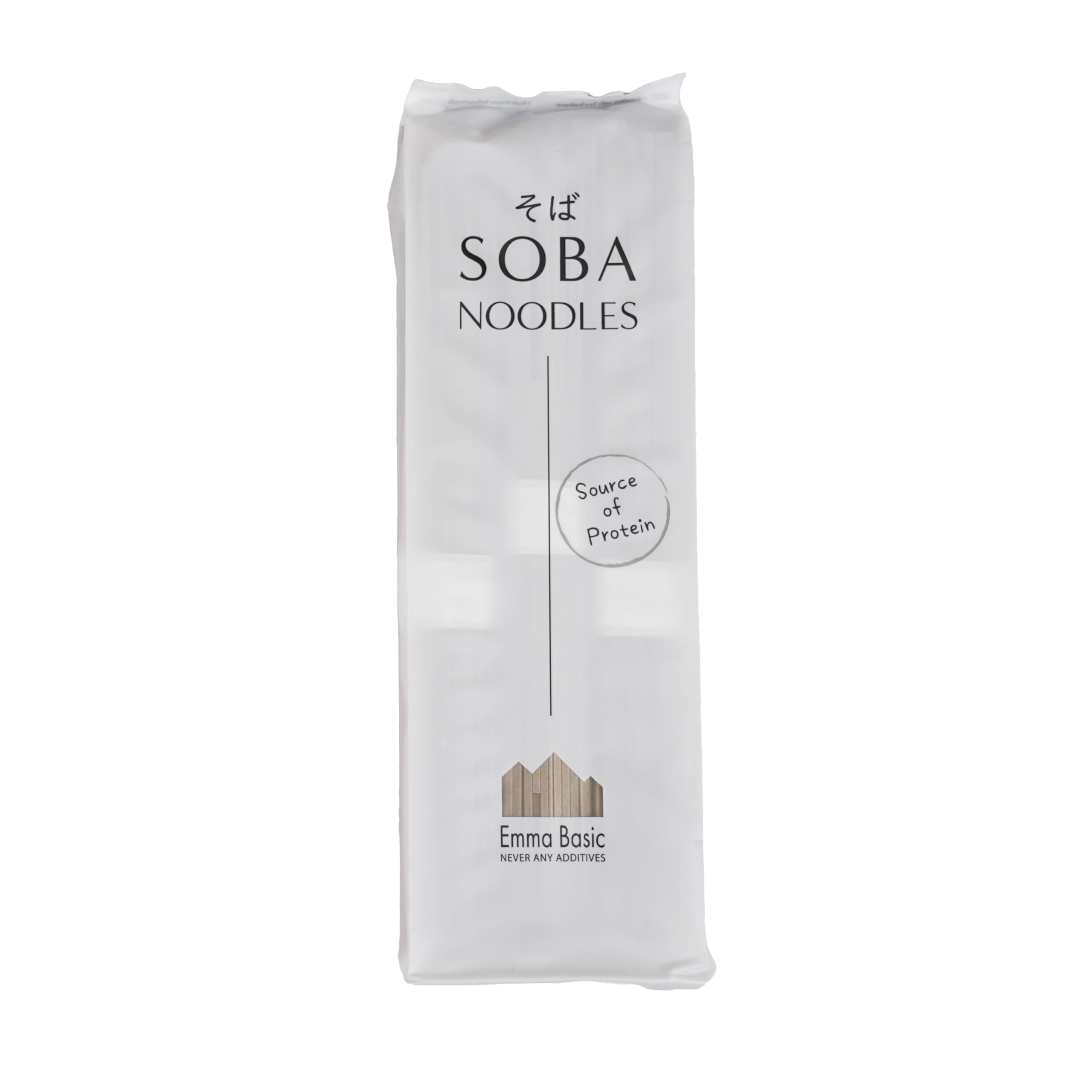 Emma Basic - Soba Noodles 250g | Source of Protein | Quick Cooking | Vegan