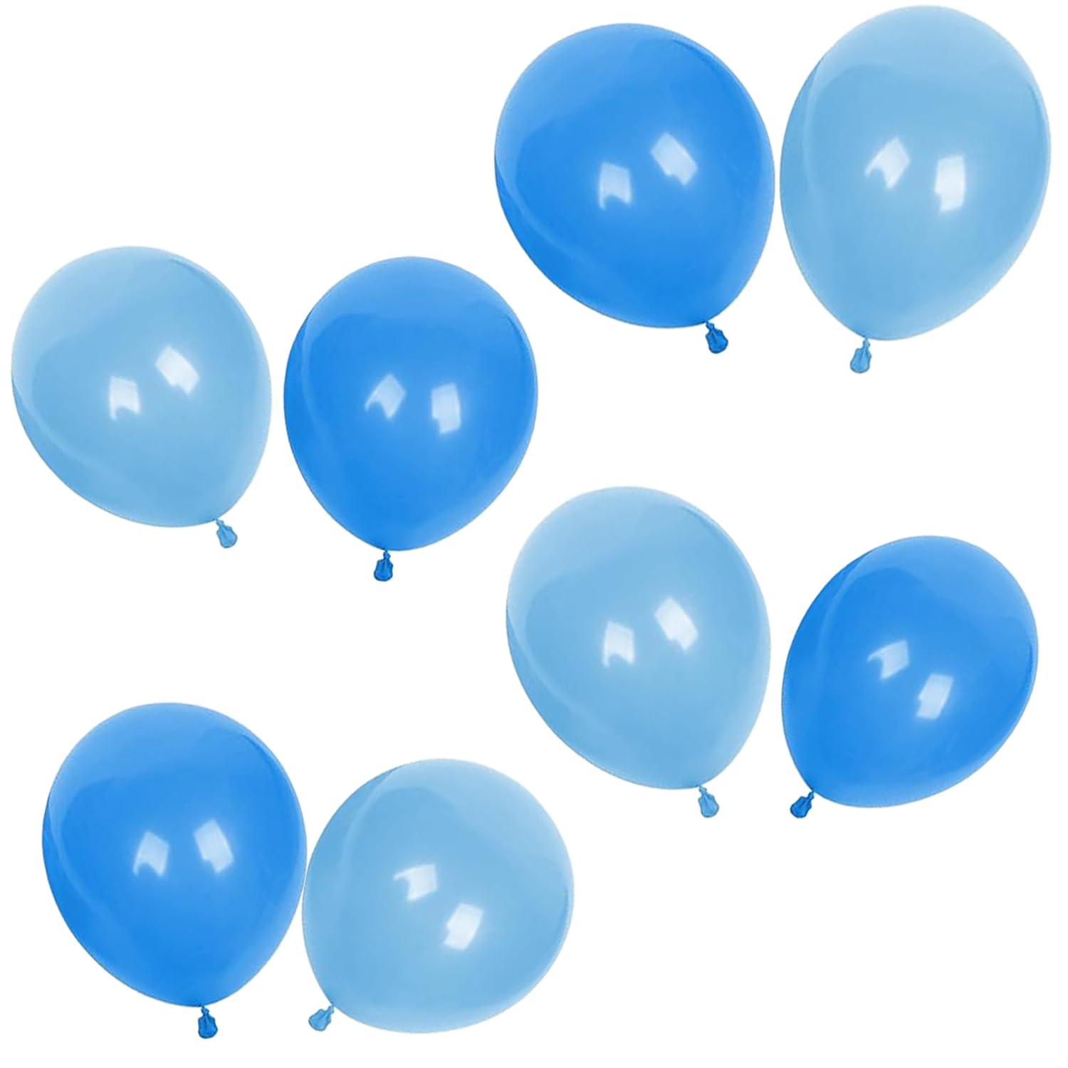 Talking Tables Blue Balloons - Pack of 8 Latex Party Decorations, 30.5cm 1