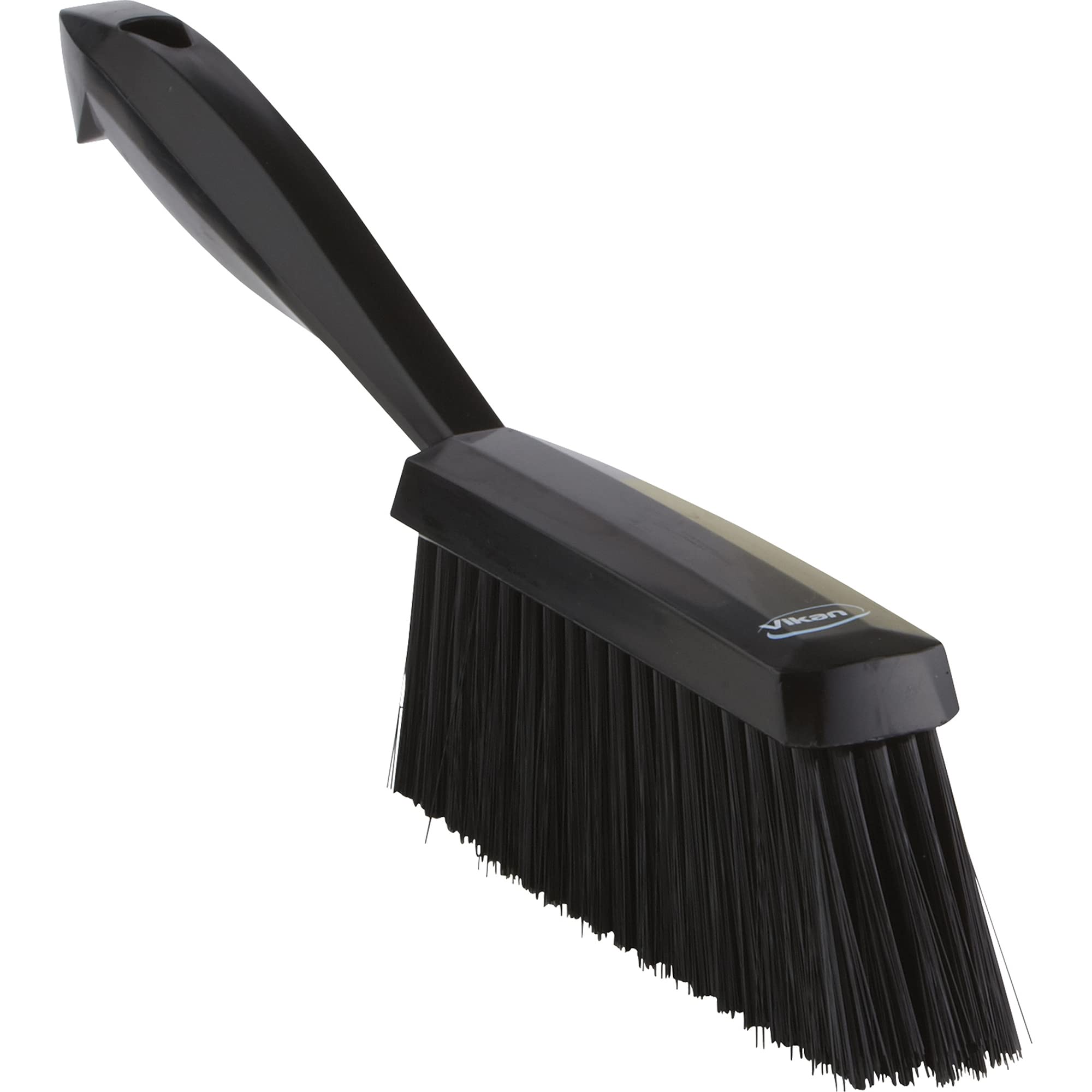 Vikan 45879 Hand Brush - Soft Bristles for Fine Particles | 330 mm Length | Black