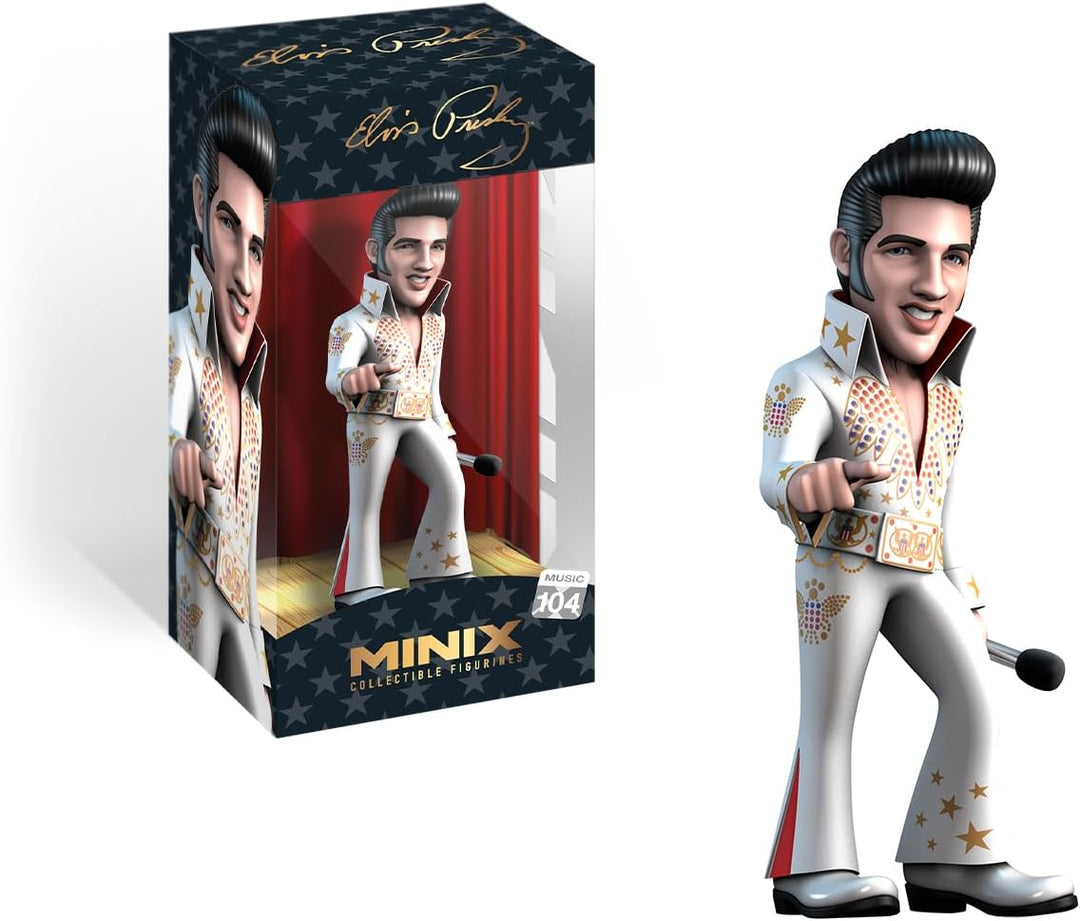 Minix Collectible Figurines Music Series - Elvis Presley Collectible Figure (MN14552)