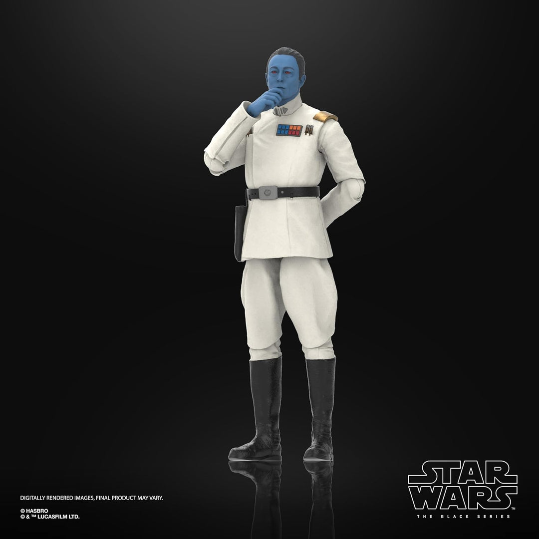 Star Wars The Black Series - Grand Admiral Thrawn 6-Inch Action Figure (G0021)