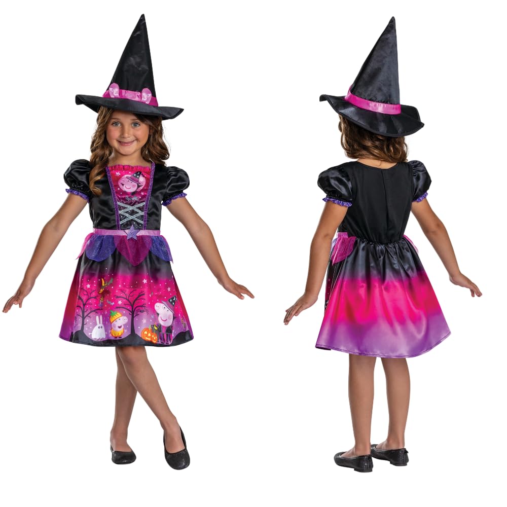 Peppa Pig Witch Costume - 4-6 Years