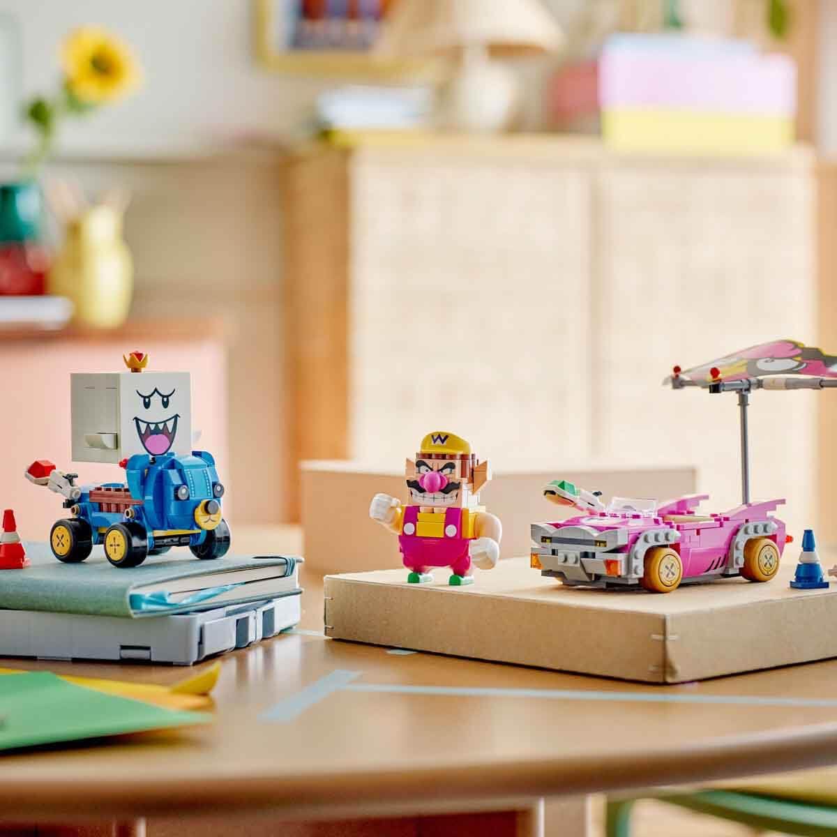 LEGO Super Mario: Wario & King Boo Mario Kart Building Set | Ages 8+ | Model 72038