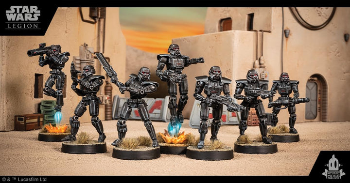 Star Wars Legion Dark Troopers-Erweiterung | Miniaturen-Kampfspiel für zwei Spieler | S