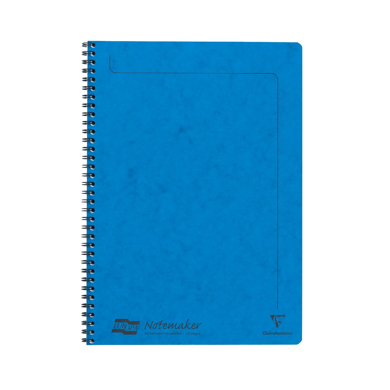 Clairefontaine Notemakers Europa Spiral Notebook - A4 21 x 29.7 cm, 120 Pages, Blue 1