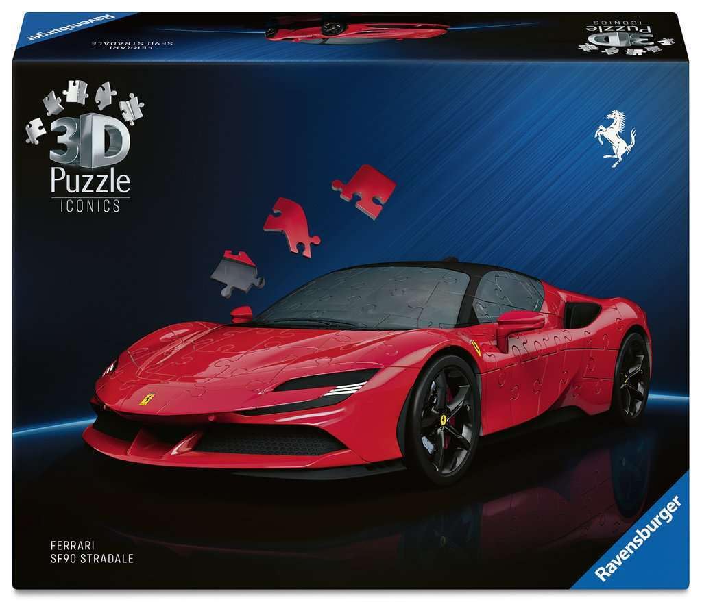Ravensburger Ferrari Stradale 108-Piece 3D Jigsaw Puzzle