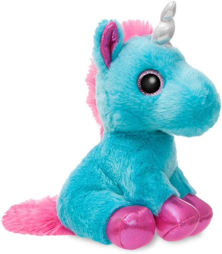 AURORA Sparkle Tales Moonbeam Unicorn - 7-Inch Soft Plush Toy for Kids