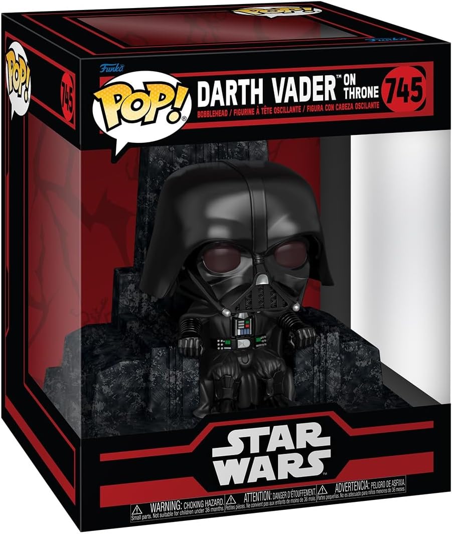 Funko Pop! Deluxe Star Wars - Darth Vader Throne Vinyl Figure (80767)