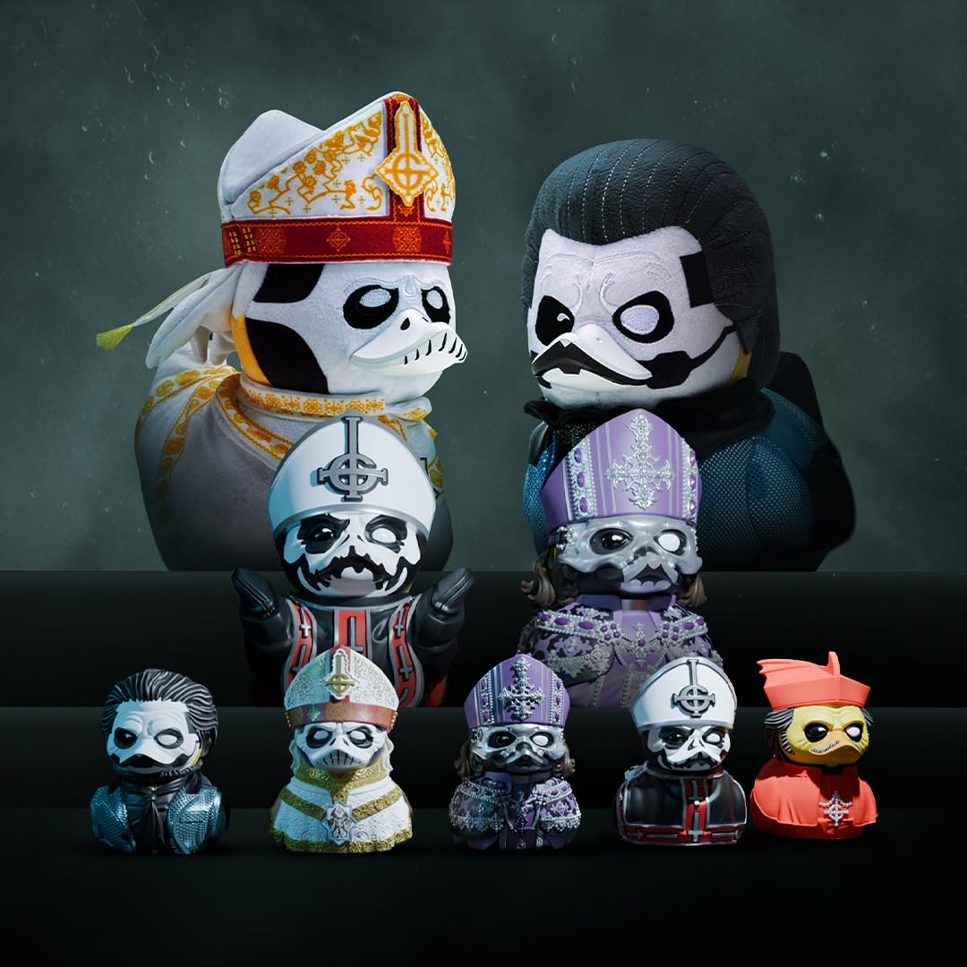 TUBBZ Ghost Papa Nihil Cosplaying Rubber Duck Soft Plush Collectible Toy | 9 Inches Tall 6