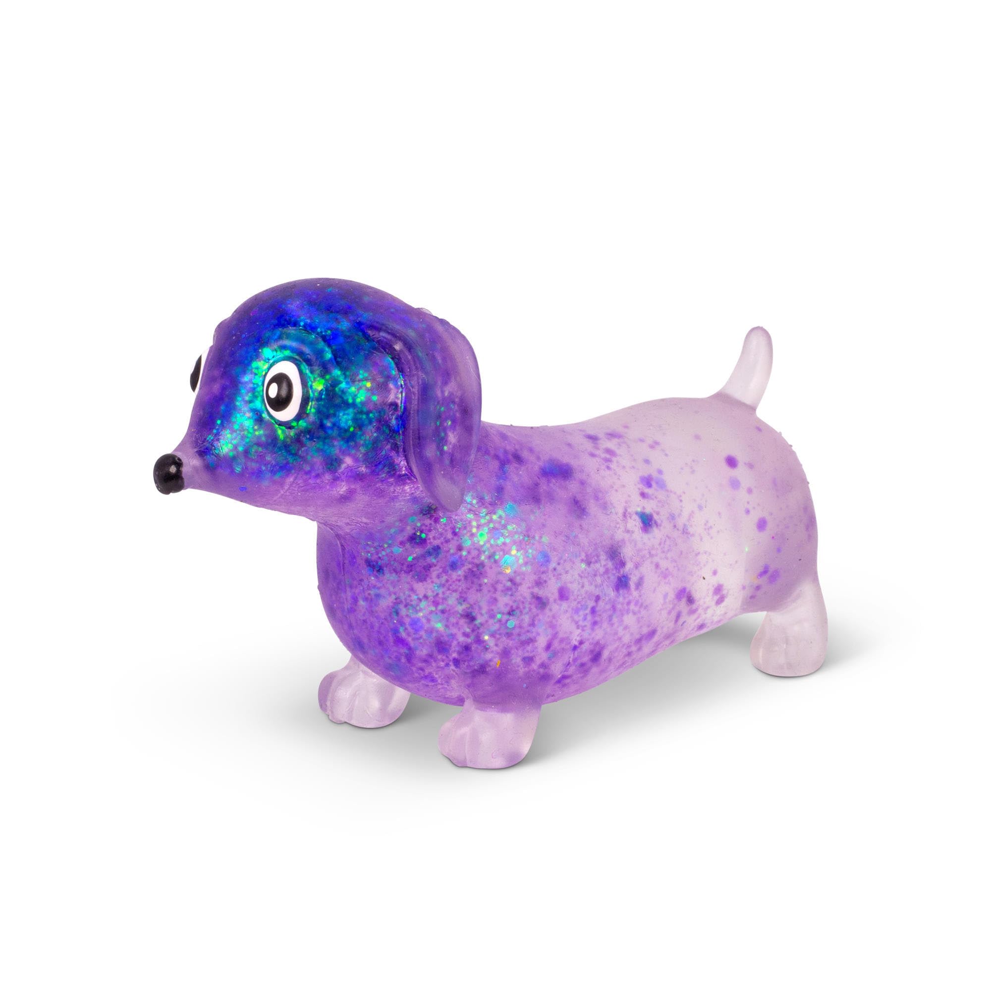 Tobar Scrunchems Sugar Sausage Dog - Squishy Stress Relief Toy, Assorted Colors