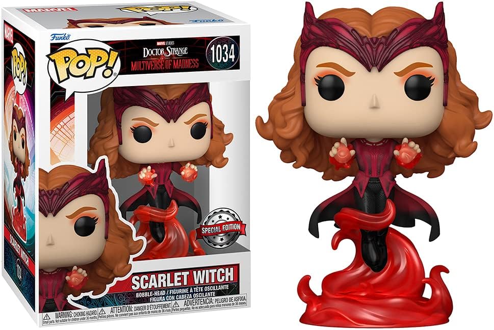 Funko Pop! Marvel Doctor Strange in the Multiverse of Madness - Scarlet Witch Vinyl (FU62816) 2