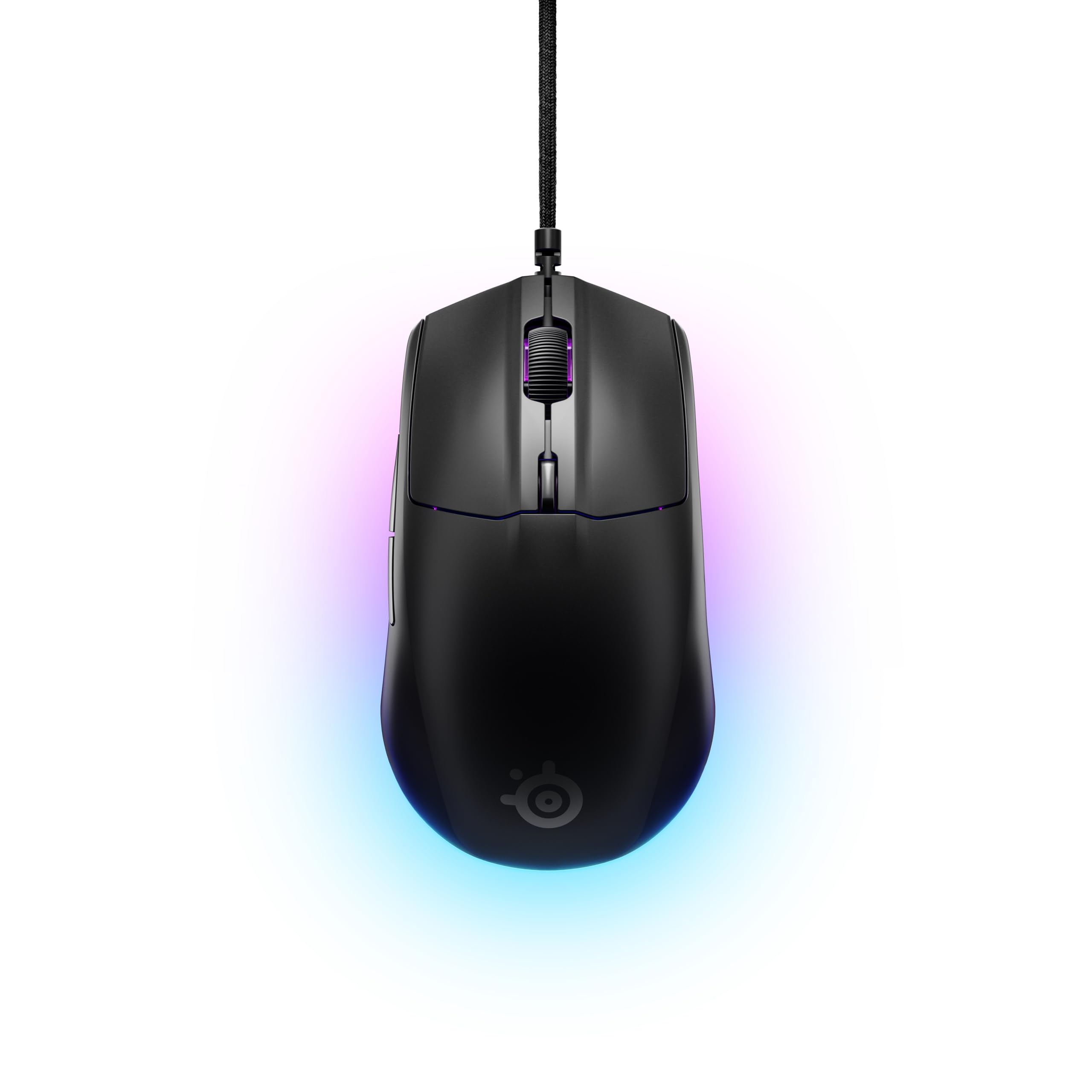 SteelSeries Rival 3 Gen 2 Gaming Mouse - 8500 DPI TrueMove Core Optical Sensor, 1.35ms Click Latency, 60M Clicks, RGB Lighting 16