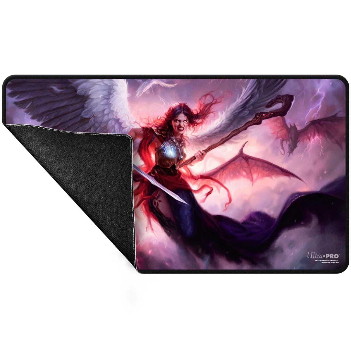 Ultra Pro Kaalia of the Vast Black Stitched Commander Series #5 Playmat 3