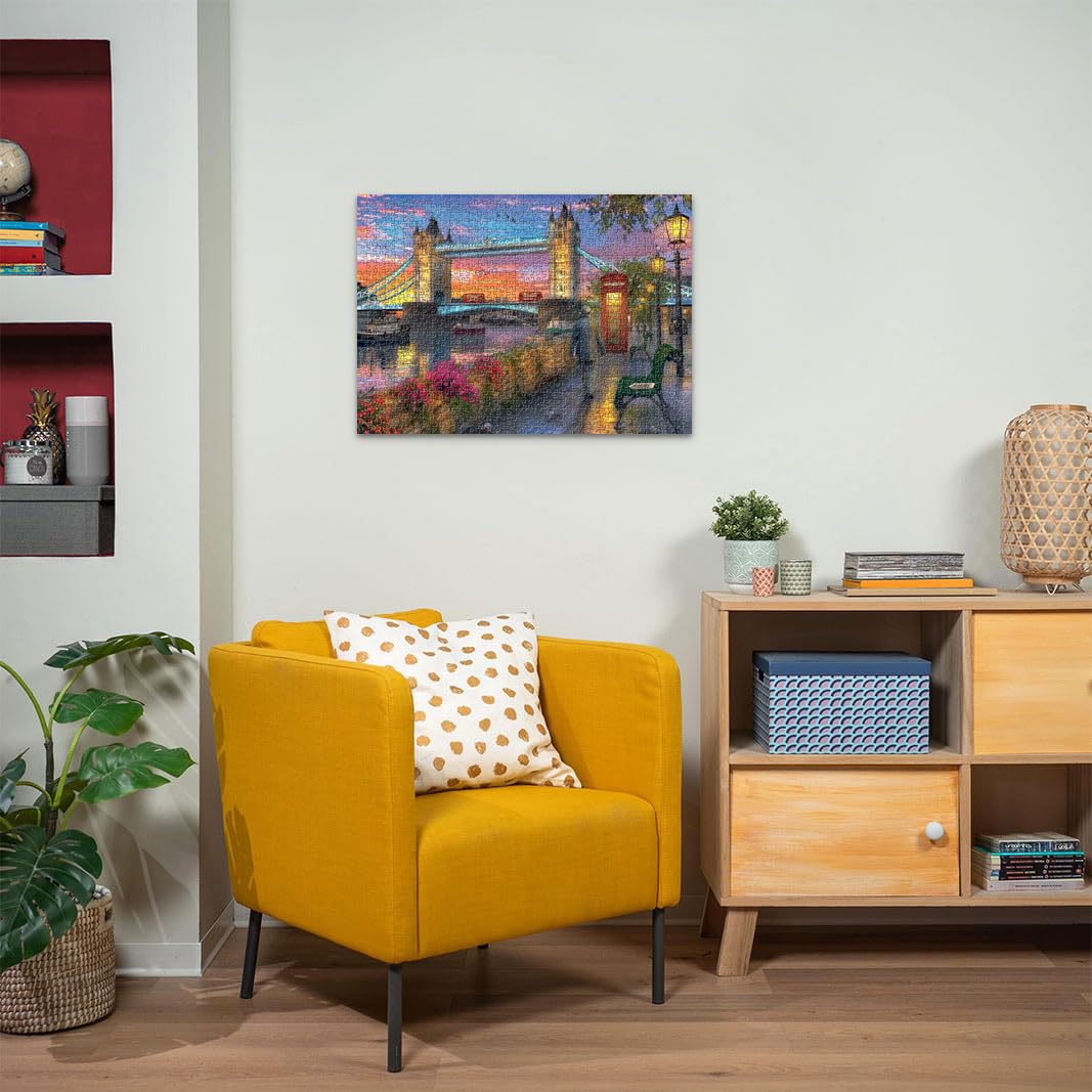 Ravensburger Tower Bridge at Sunset 1000 Piece Jigsaw Puzzle for Adults