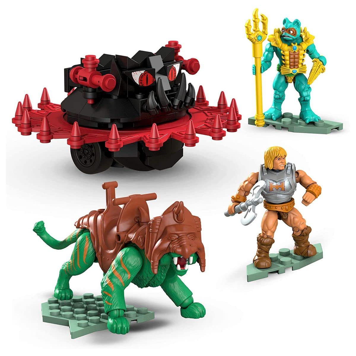 Mega Construx Masters of the Universe Battle Cat Vs. Roton Playset - Ages 8+