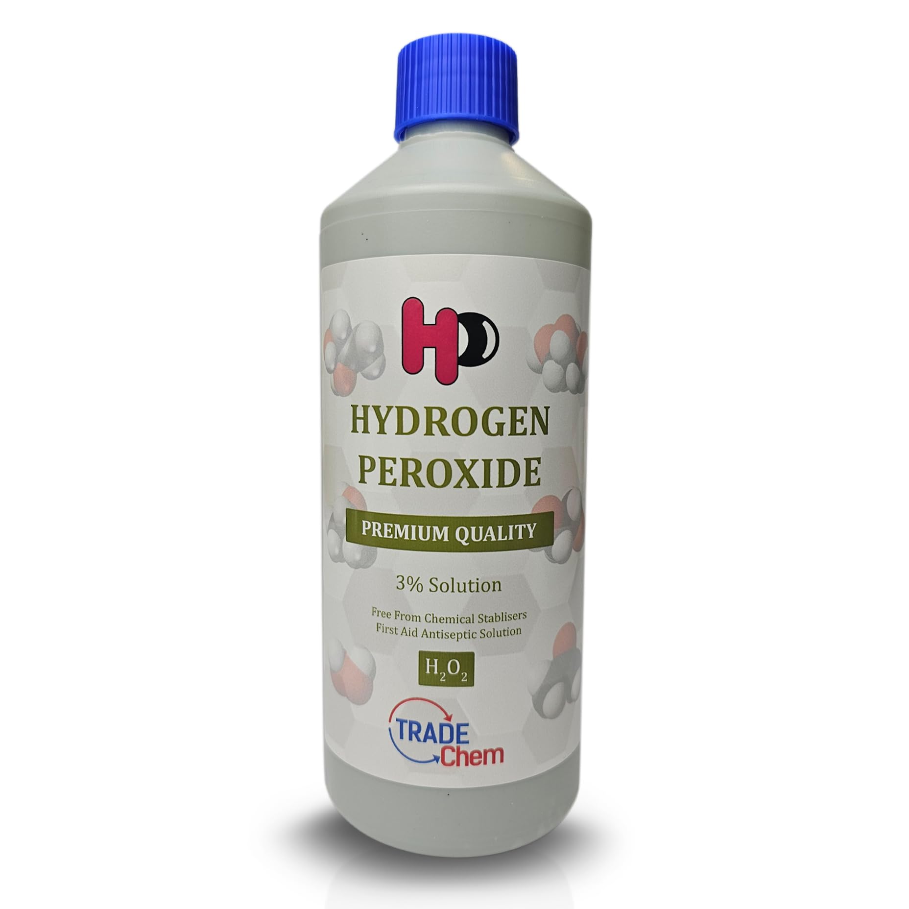 Trade Chemicals Hydrogen Peroxide 3% - All-Purpose Cleaner | 500ml Bottle