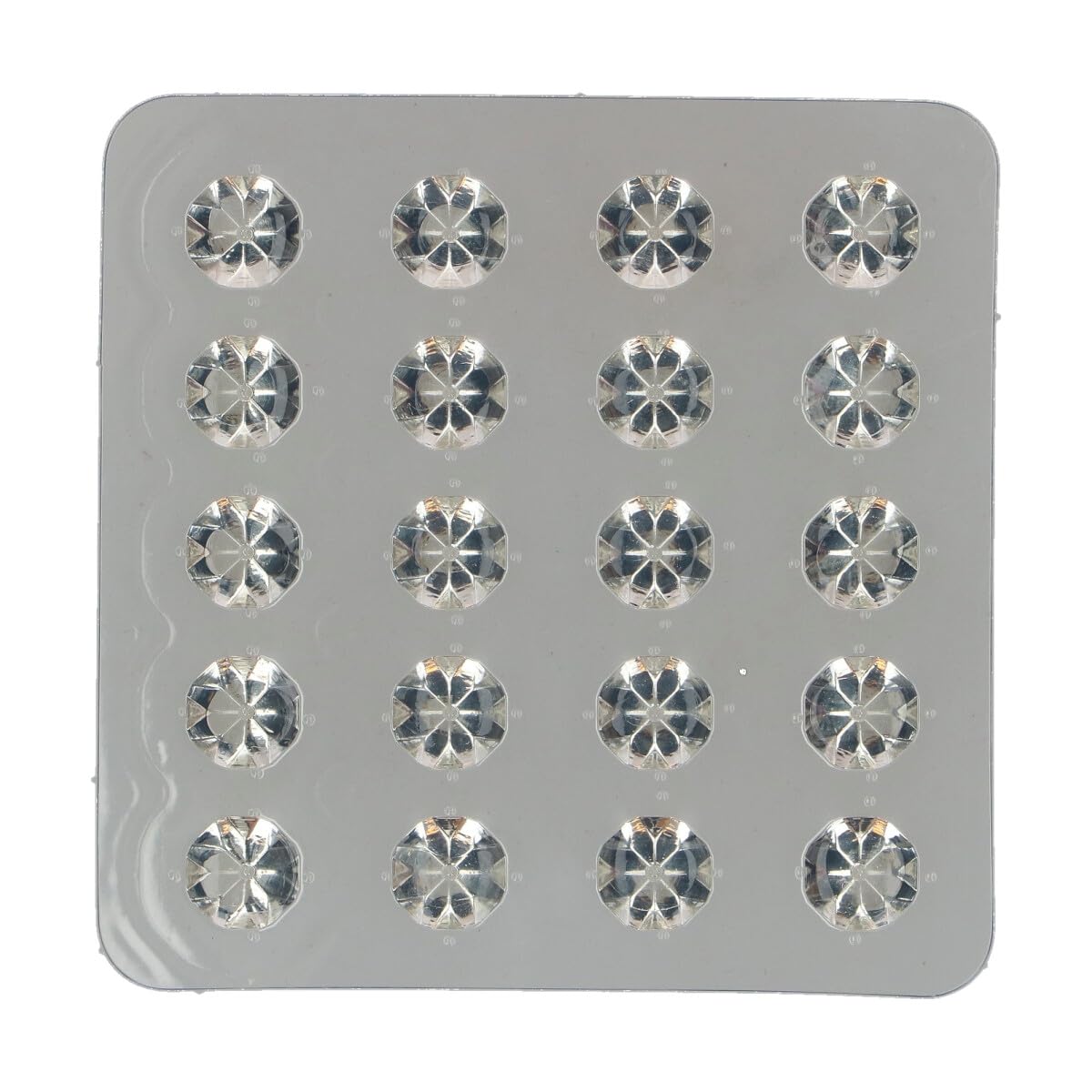 FunCakes Edible Jelly Diamonds - Clear, Pack of 20, 7g