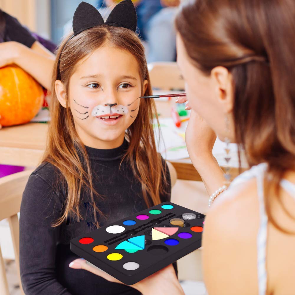Desire Deluxe Face Paints for Children Halloween Make Up Set