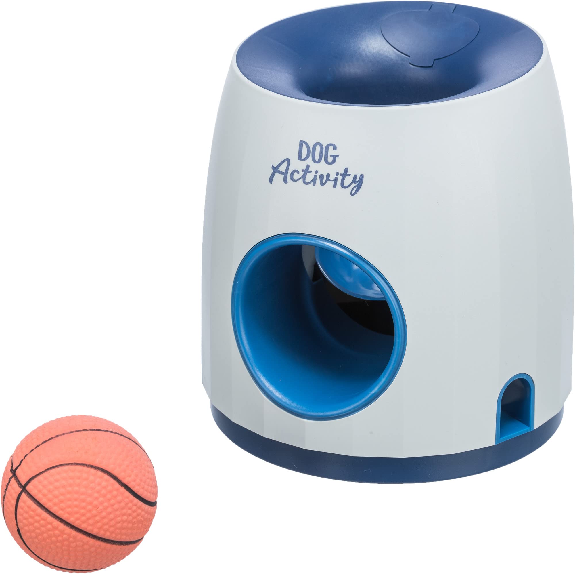 Trixie Dog Activity Ball & Treat Strategy Game - Interactive Puzzle Toy | Level 3 Difficulty | Indoor Activity