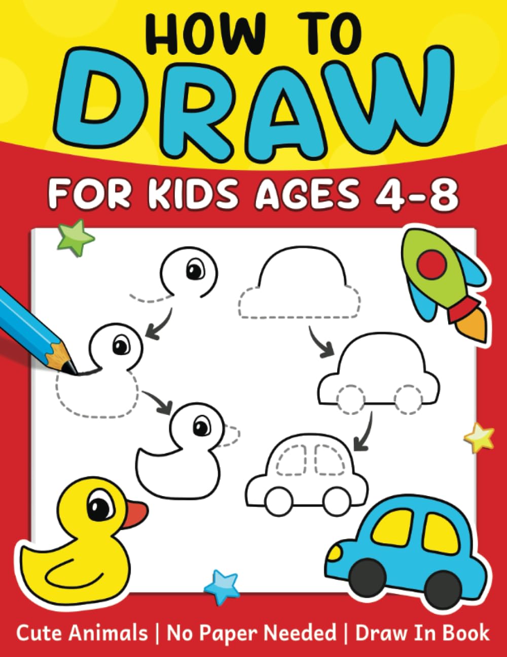 Lucas & Friends by RV AppStudios How To Draw For Kids - Step By Step Guide | Paperback | Ages 4-7