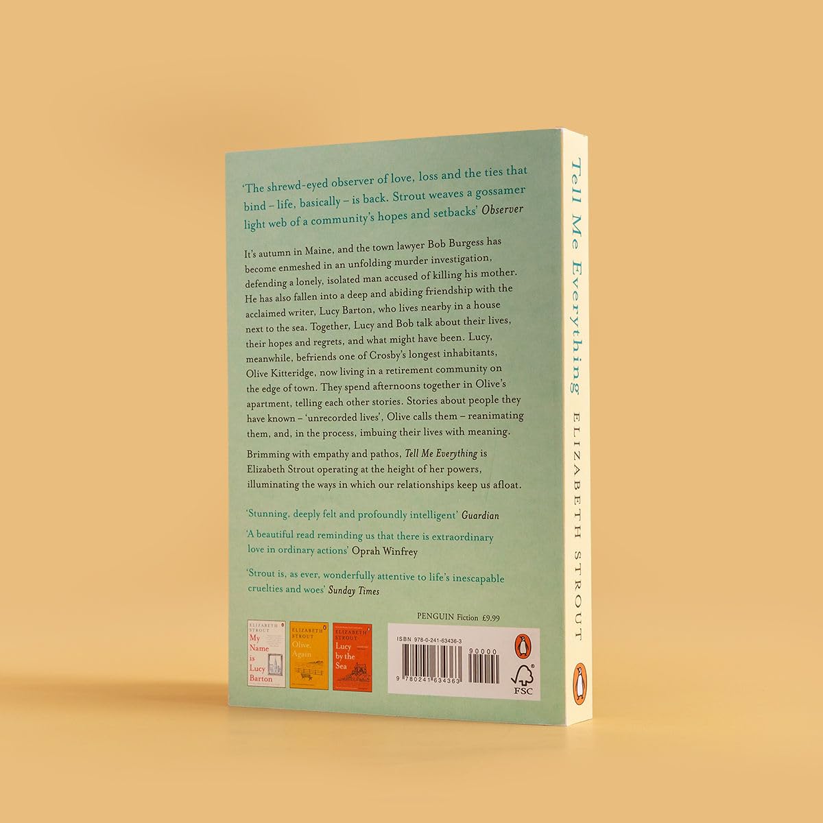 Elizabeth Strout - Tell Me Everything | Shortlisted for the Women’s Prize for Fiction 2025 [Paperback]