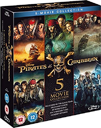 Pirates of the Caribbean Collection (1-5) [Blu-ray]
