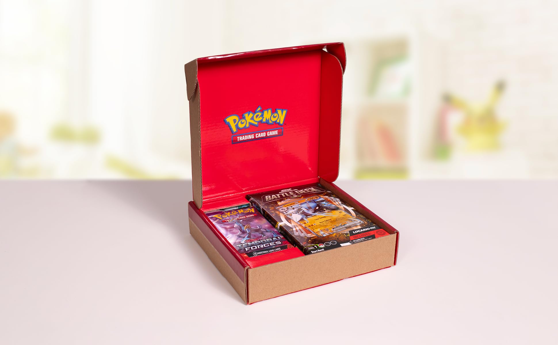 Pokémon Lucario ex Battle Deck & 2 Booster Bundle | Ready-to-Play 60-Card Deck | Ages 6+ 4