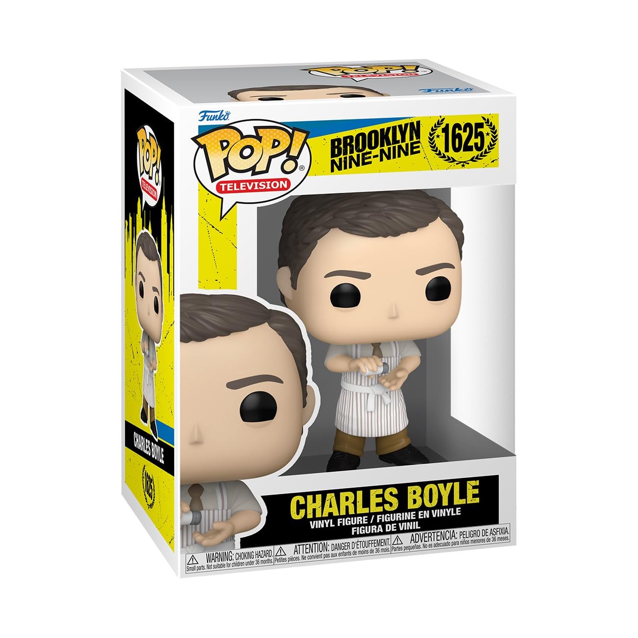 Funko Brooklyn Nine-Nine Charles Boyle - Chibi Vinyl Figure | 3.85 in | Model 61397