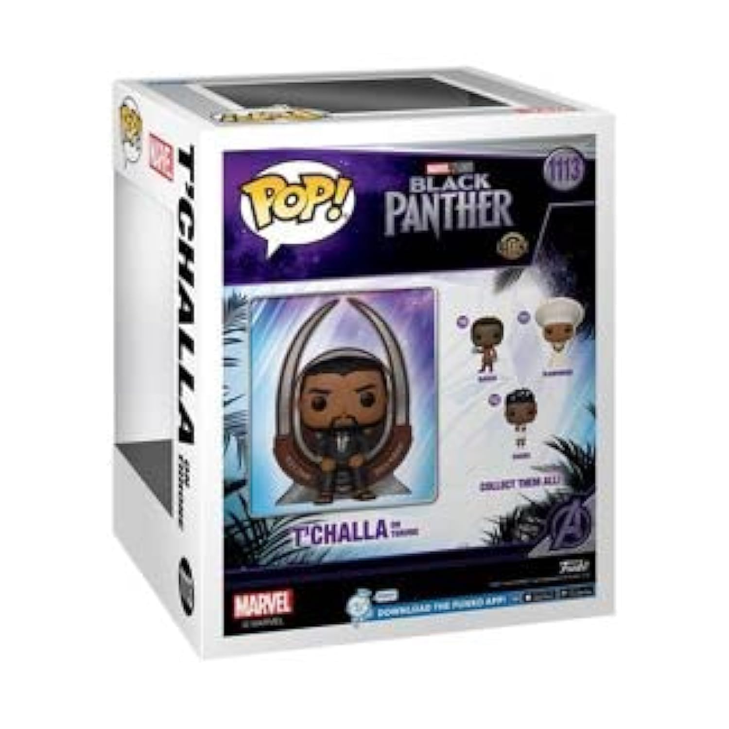 Funko Pop! Deluxe Marvel: Black Panther Legacy S1 - T'Challa on Throne Vinyl Figure (Special Edition) #1113 6