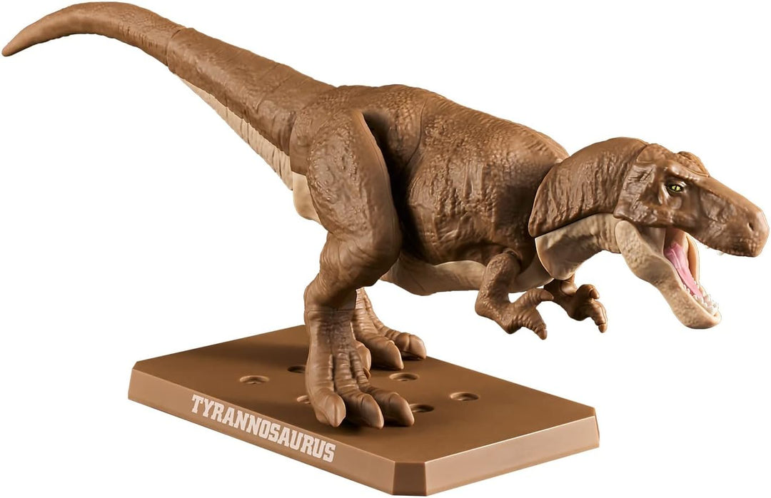 BANDAI SPIRITS New Dinosaur Plastic Model Tyrannosaurus (Provi) - Color-Coded Model Kit for Dinosaur Enthusiasts