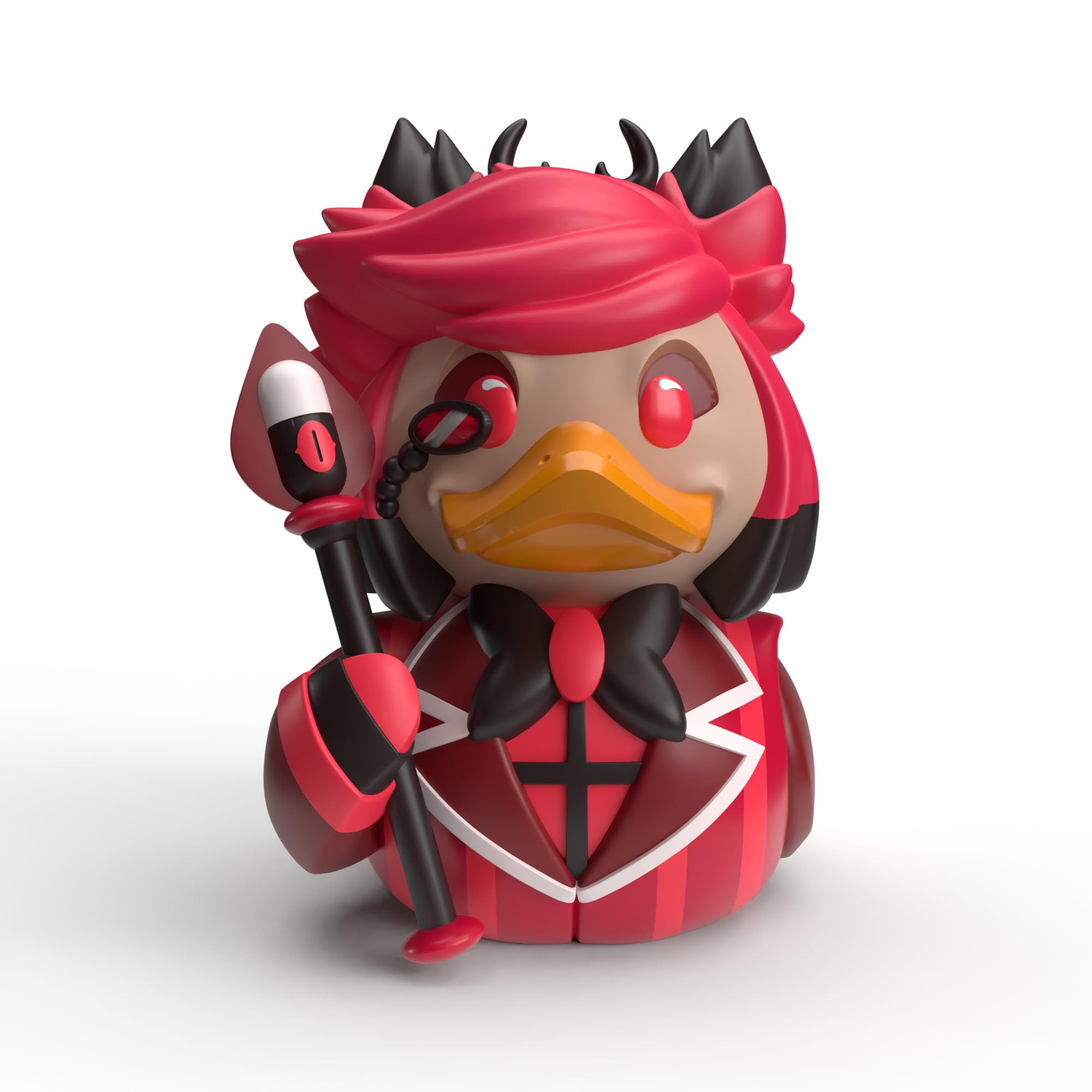 TUBBZ First Edition: Hazbin Hotel - Alastor Cosplaying Rubber Duck Vinyl Figure