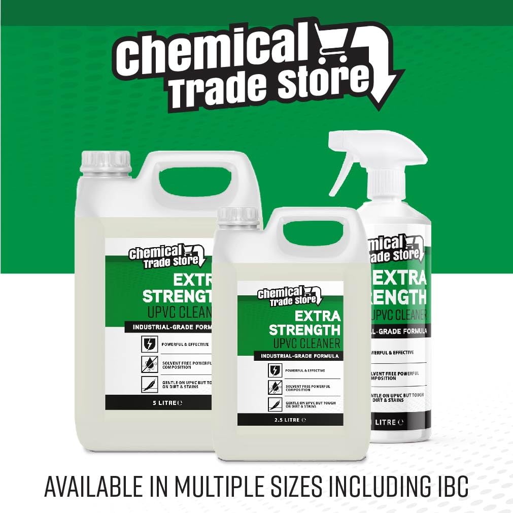Chemical Trade Store UPVC Cleaner - Industrial Strength for Doors, Windows, Plastic | 1L Liquid 5