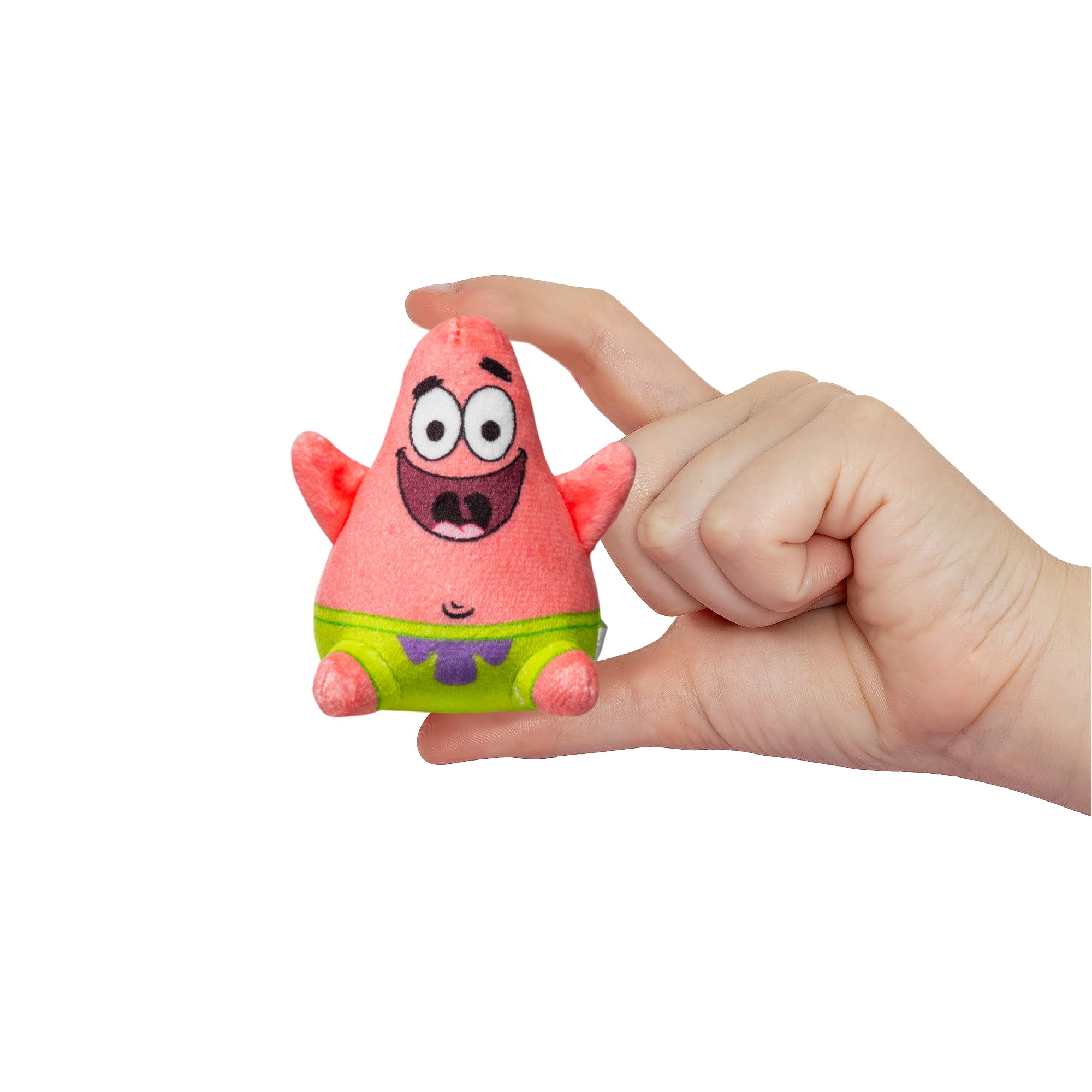 Micro Teenies SpongeBob SquarePants Collector 5-Pack - Miniature Plush Figures | Chase Characters Included 5